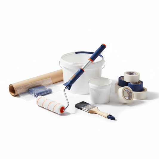 StreichBox Werkzeugset - Profi-Malerwerkzeug ohne Farbe